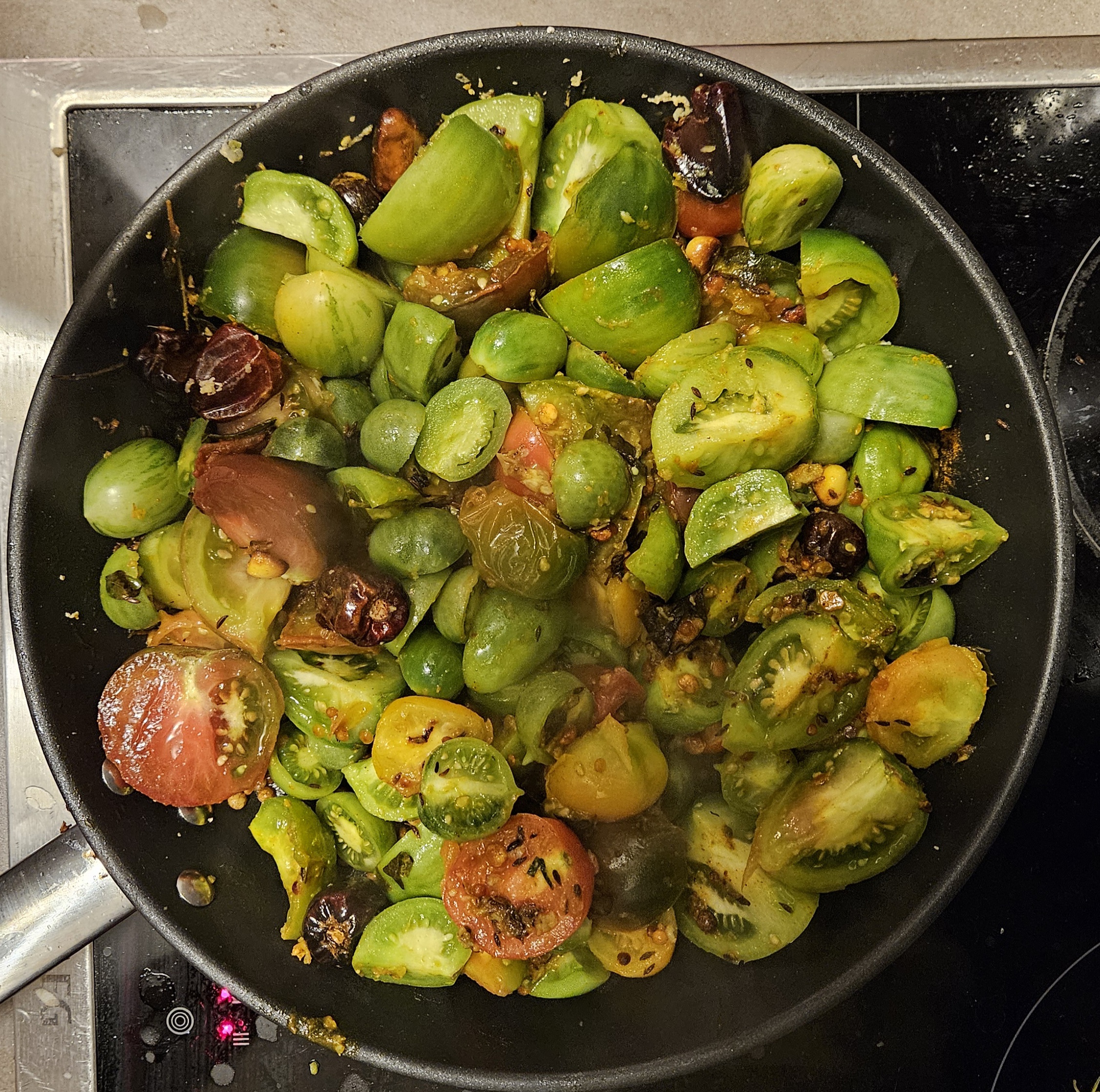 Green tomato chutney